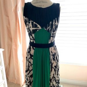 Bcbg colour block dress